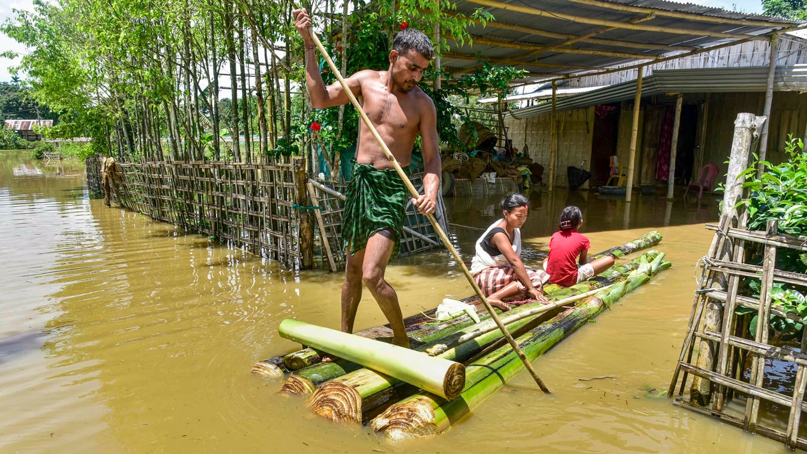 ‘Our whole village went under water’: The devastating impact of Assam floods