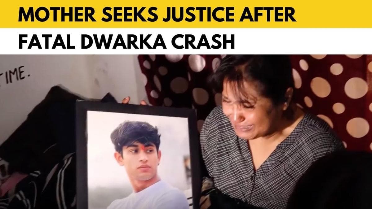 Watch: Minor granted interim bail after Dwarka crash kills 23-year-old biker