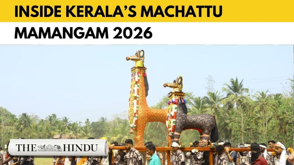 Watch: Machattu Mamangam in Kerala showcases grand Kuthirakolam procession