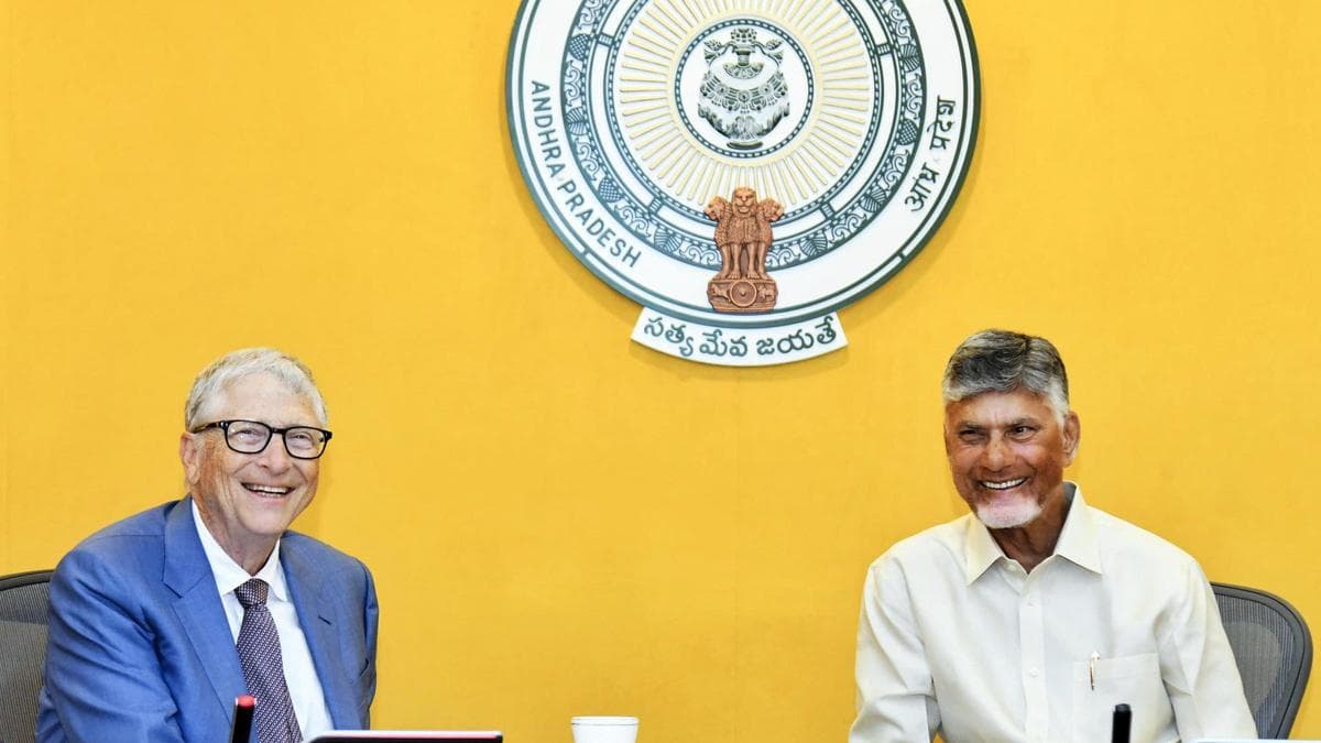 Bill Gates applauds tech-driven governance in Andhra Pradesh