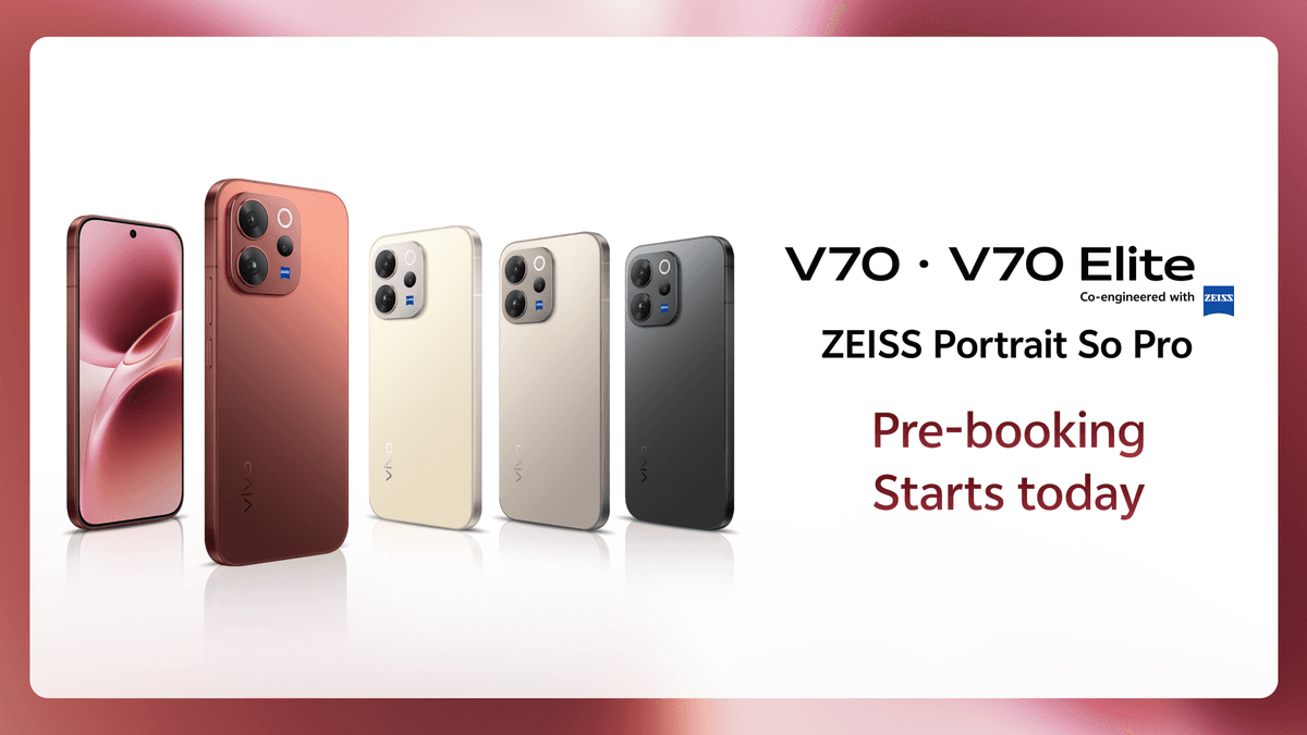 Vivo V70 Elite and V70 launched: Price, features and sale