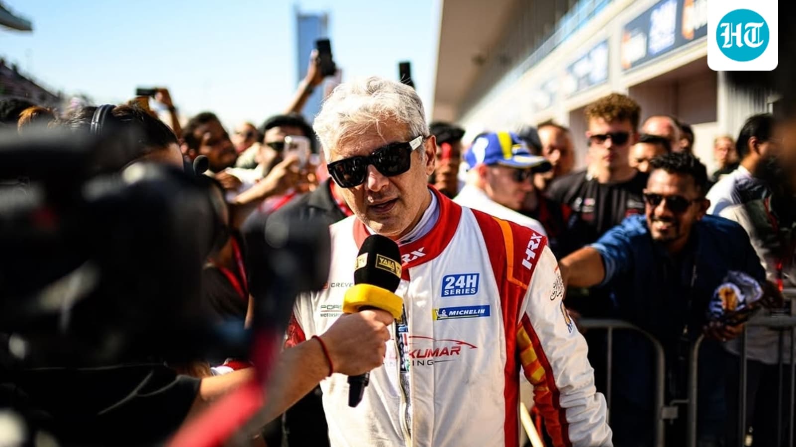 Ajith Kumar thrills fans with limited-seat Ferrari track experience at Dubai Autodrome Circuit