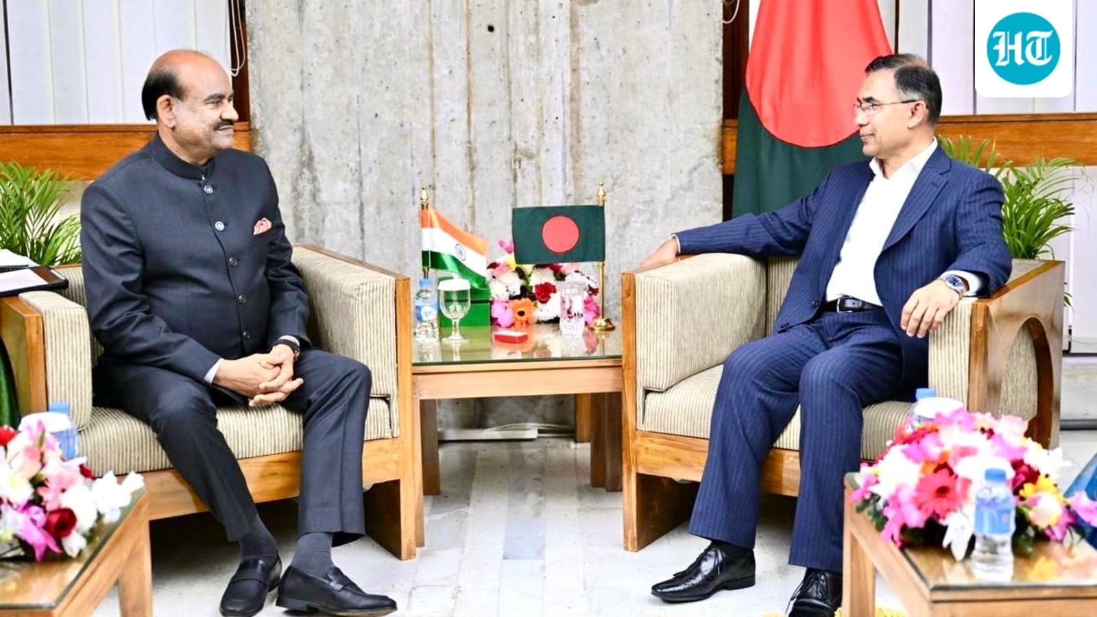 PM Modi invites Bangladesh's Tarique Rahman to India, Om Birla hands over letter after oath ceremony in Dhaka