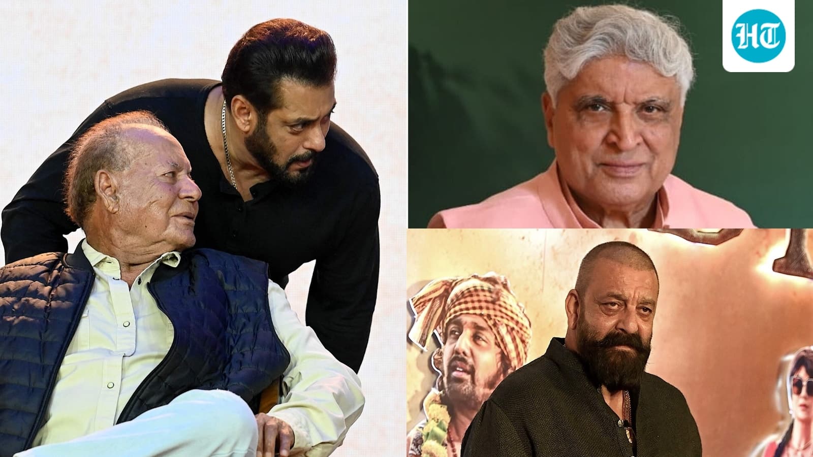 Javed Akhtar and Salman Khan's friend Sanjay Dutt visit ailing Salim Khan at hospital