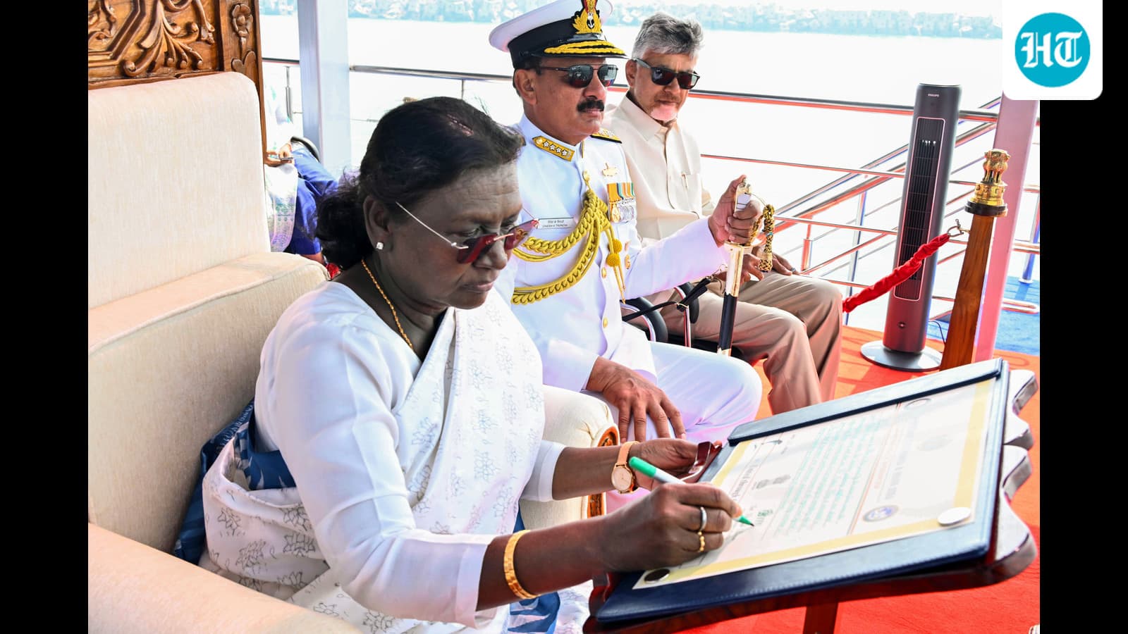 Navy plays vital role in promoting goodwill, says President Murmu