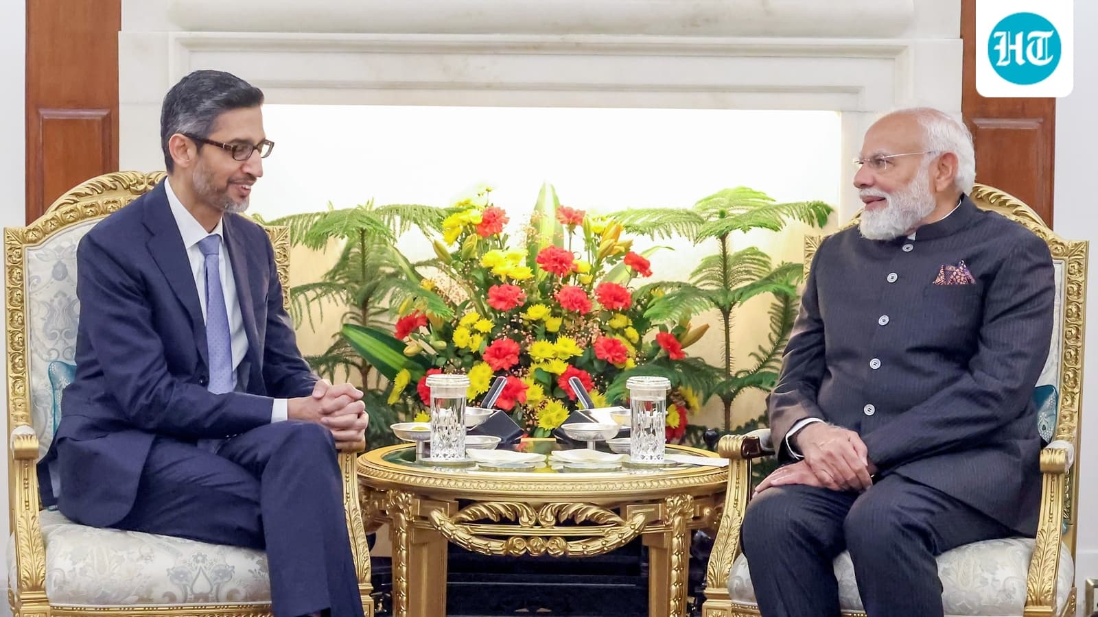 Sundar Pichai calls on PM Modi amid India AI Summit underway in Delhi