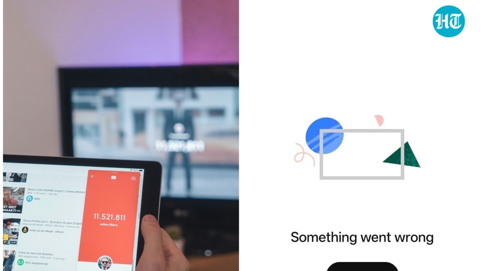 Is YouTube down in India? Thousands face ‘something went wrong’ error on app