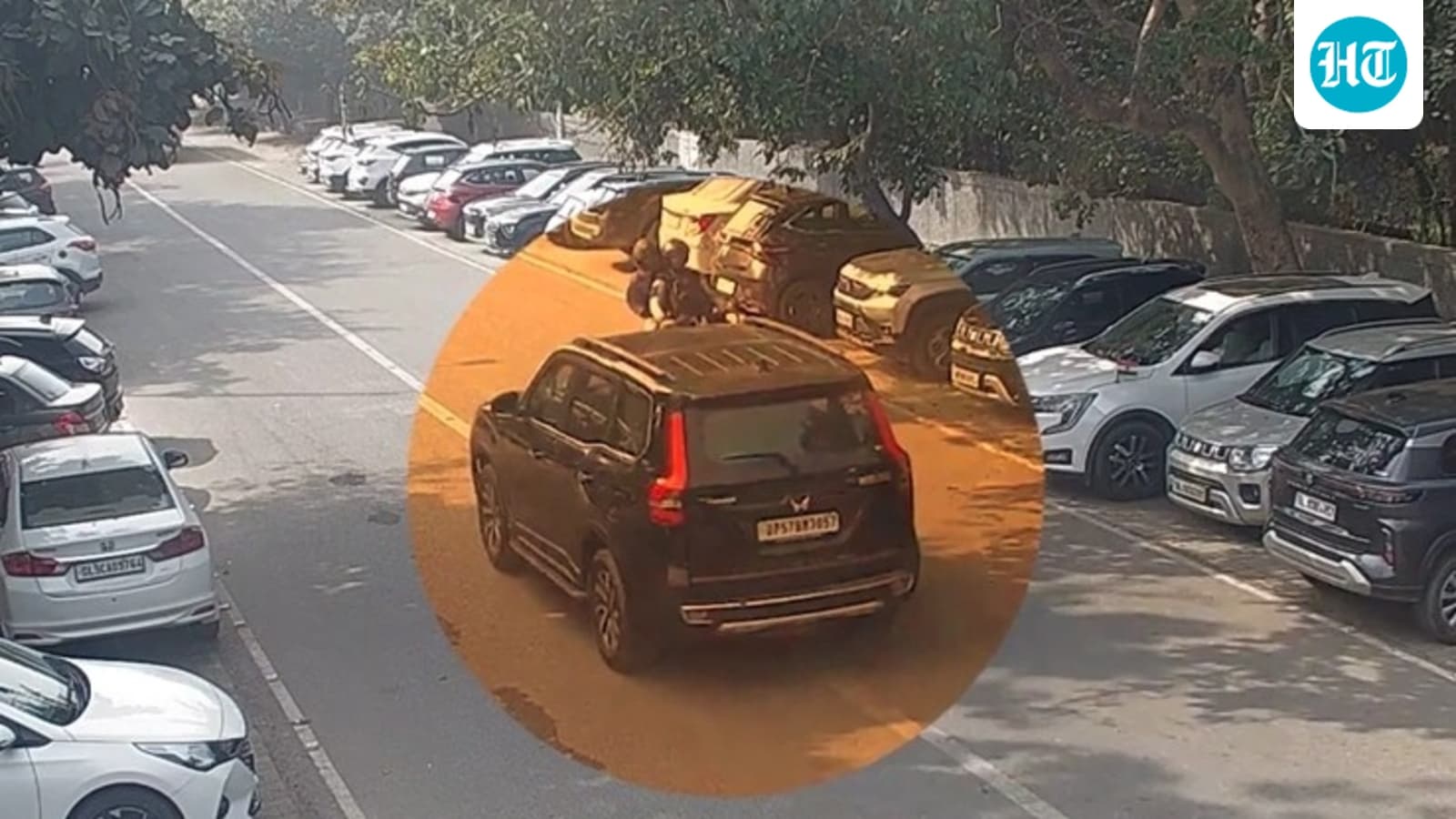 New CCTV footage shows accused teen recklessly driving Scorpio moments before Dwarka accident