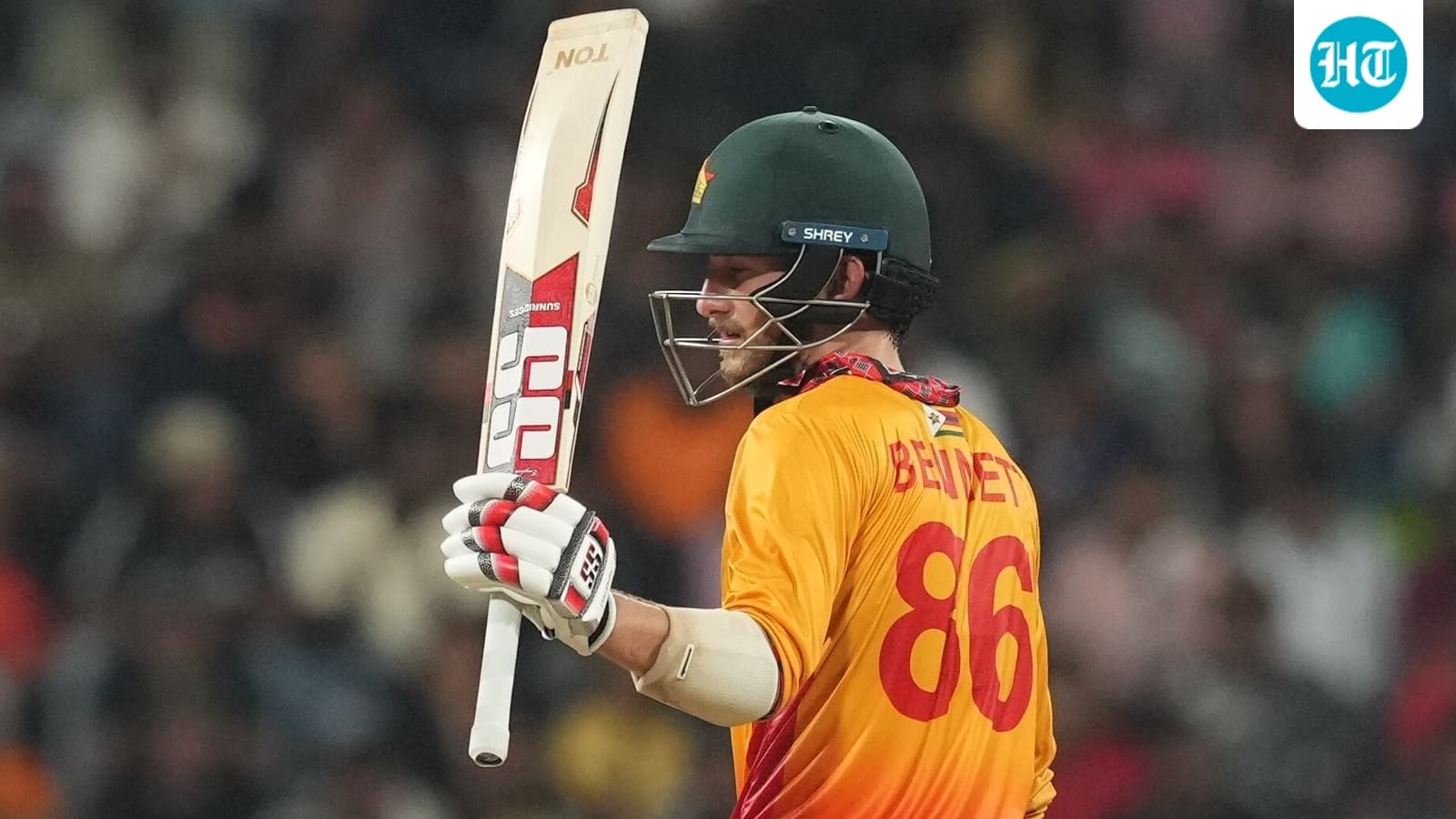 Bennett, Raza power Zimbabwe to 6-wicket win over Sri Lanka