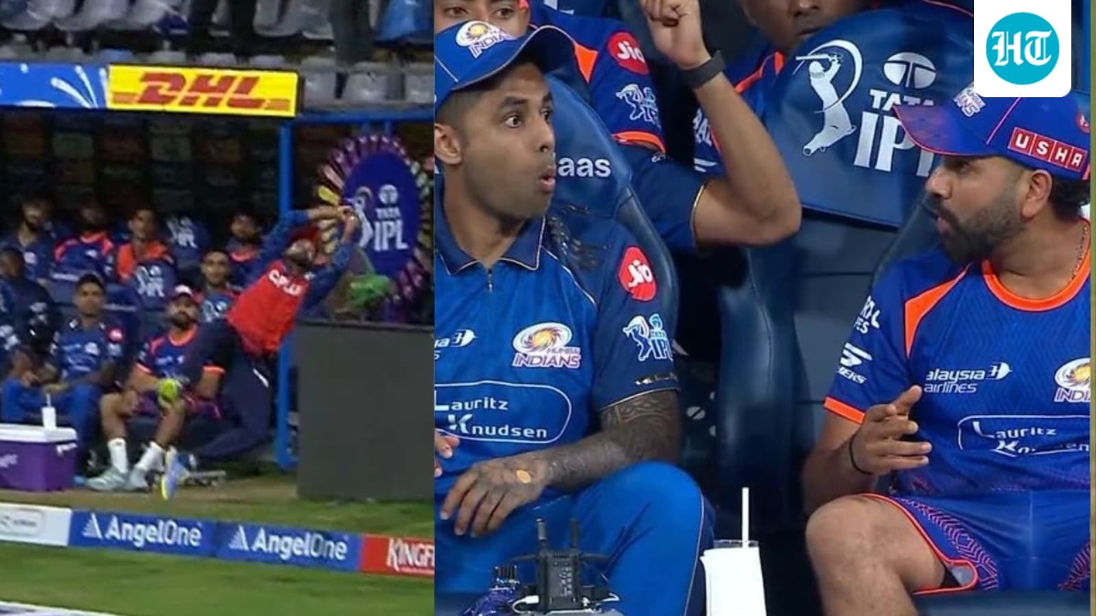 Shreyas Iyer's peak athleticism leaves Rohit, SKY in disbelief; PBKS skipper gains aura points with ice-cold celebration