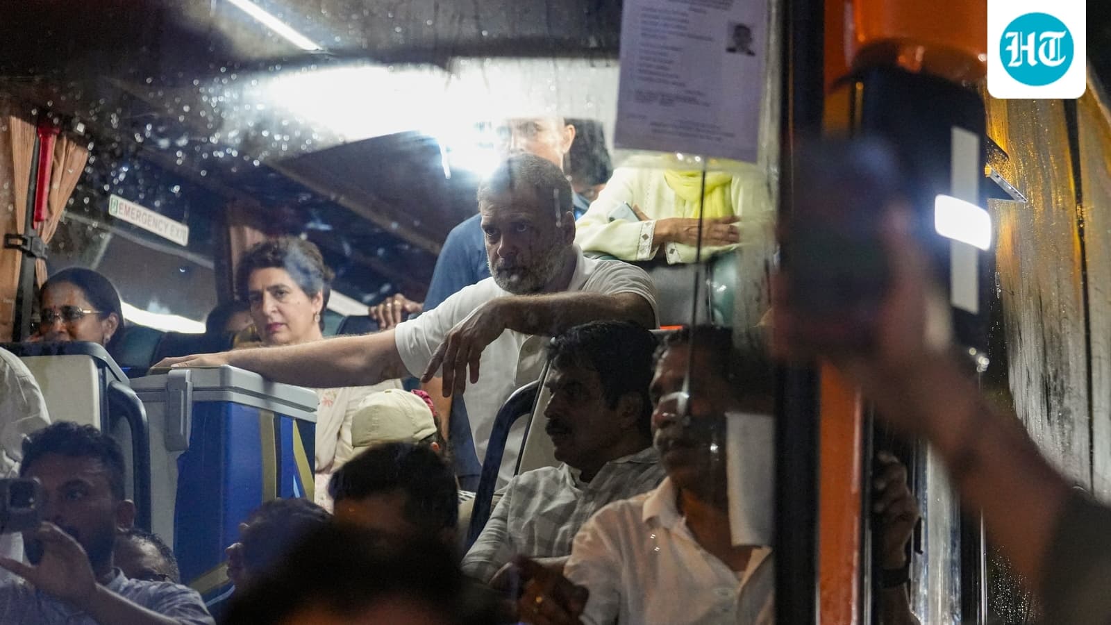 High drama in Delhi as Rahul Gandhi reaches Gandhi Smriti amid student protests: 'Barricades put up, bus parked'