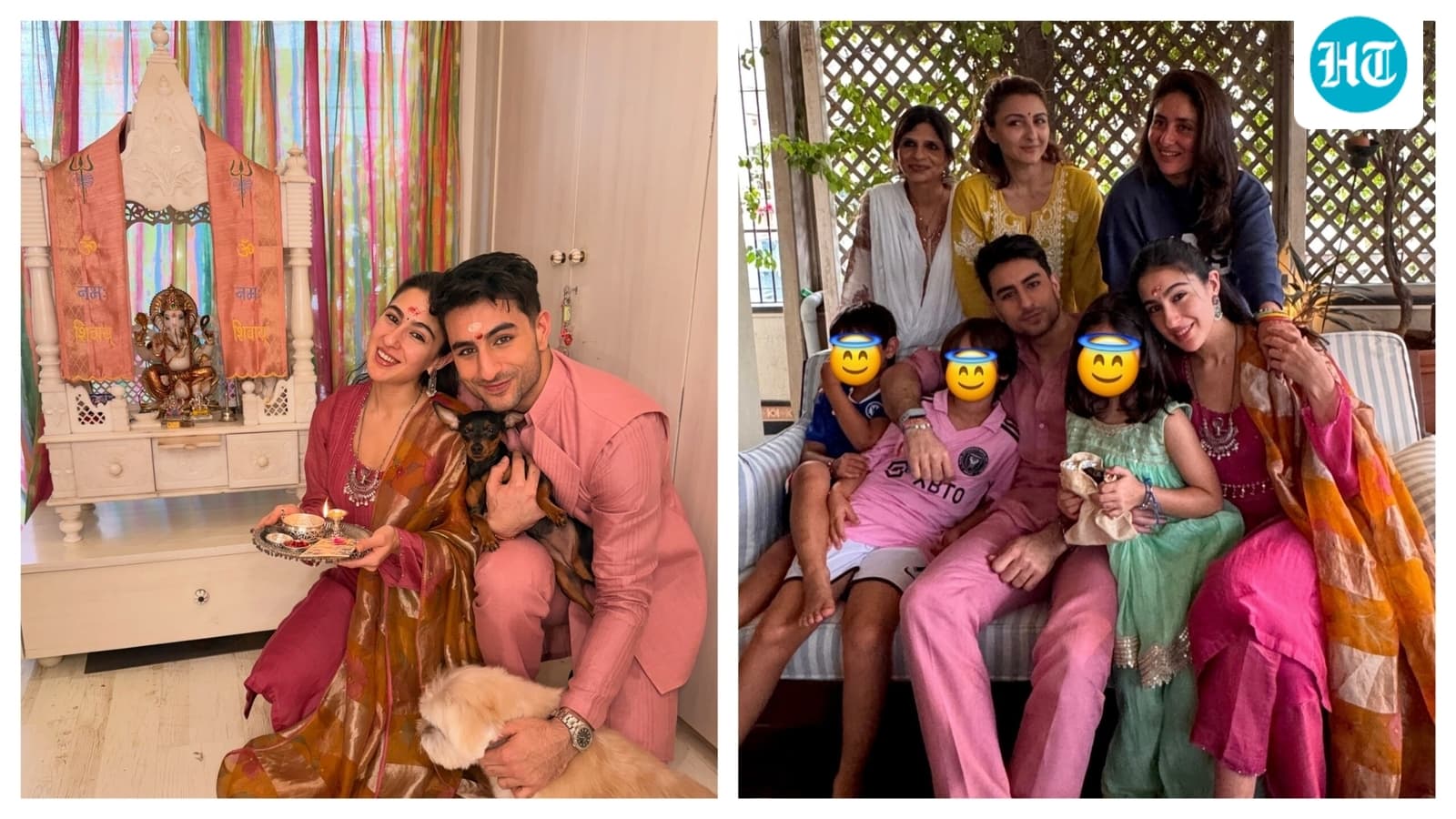 Inside the Ali Khan-Kemmu Raksha Bandhan celebrations: Sara, Inaaya tie rakhis to brothers Ibrahim, Taimur and Jeh